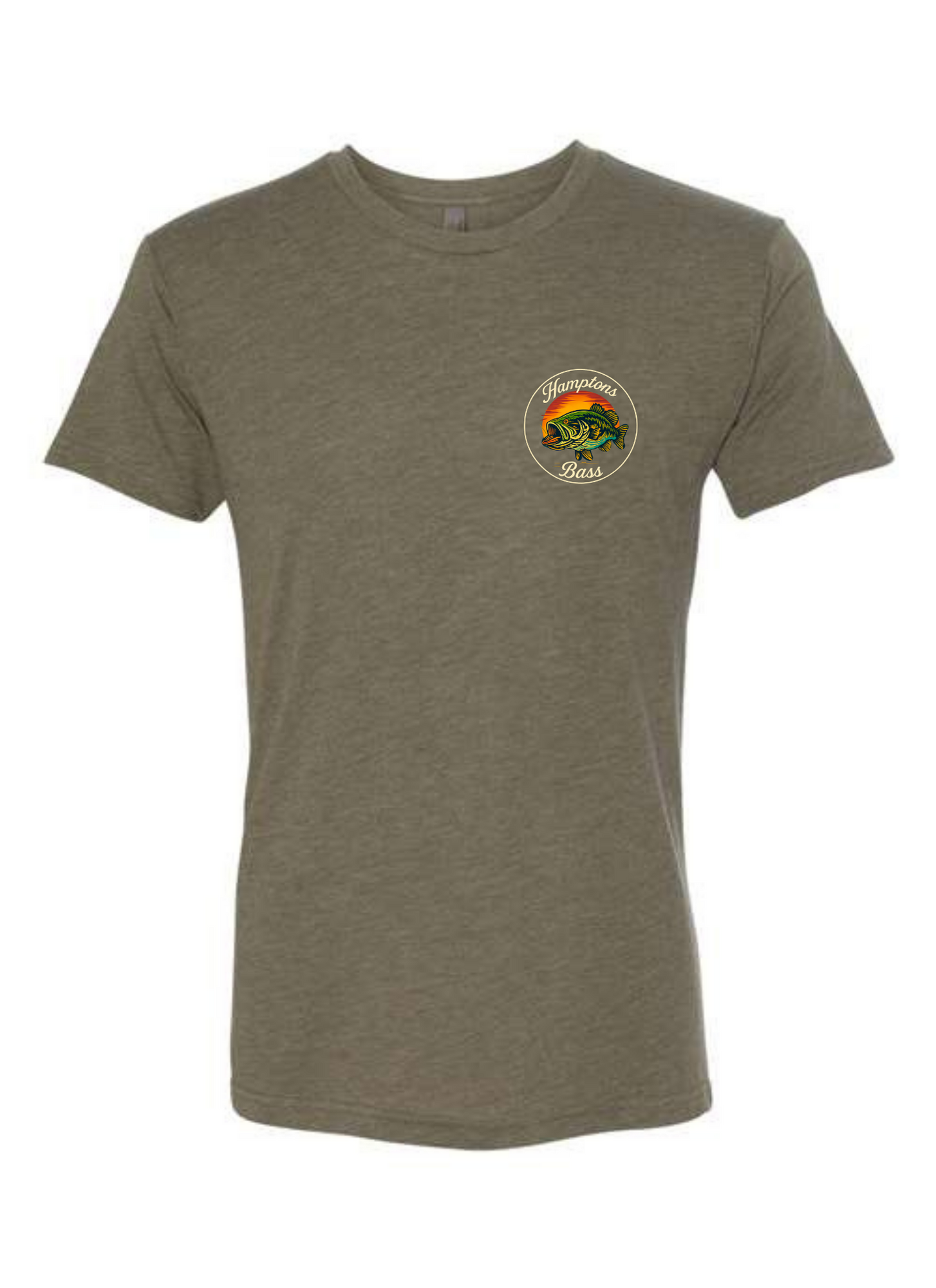 Hamptons Bass Tee Mandel Back
