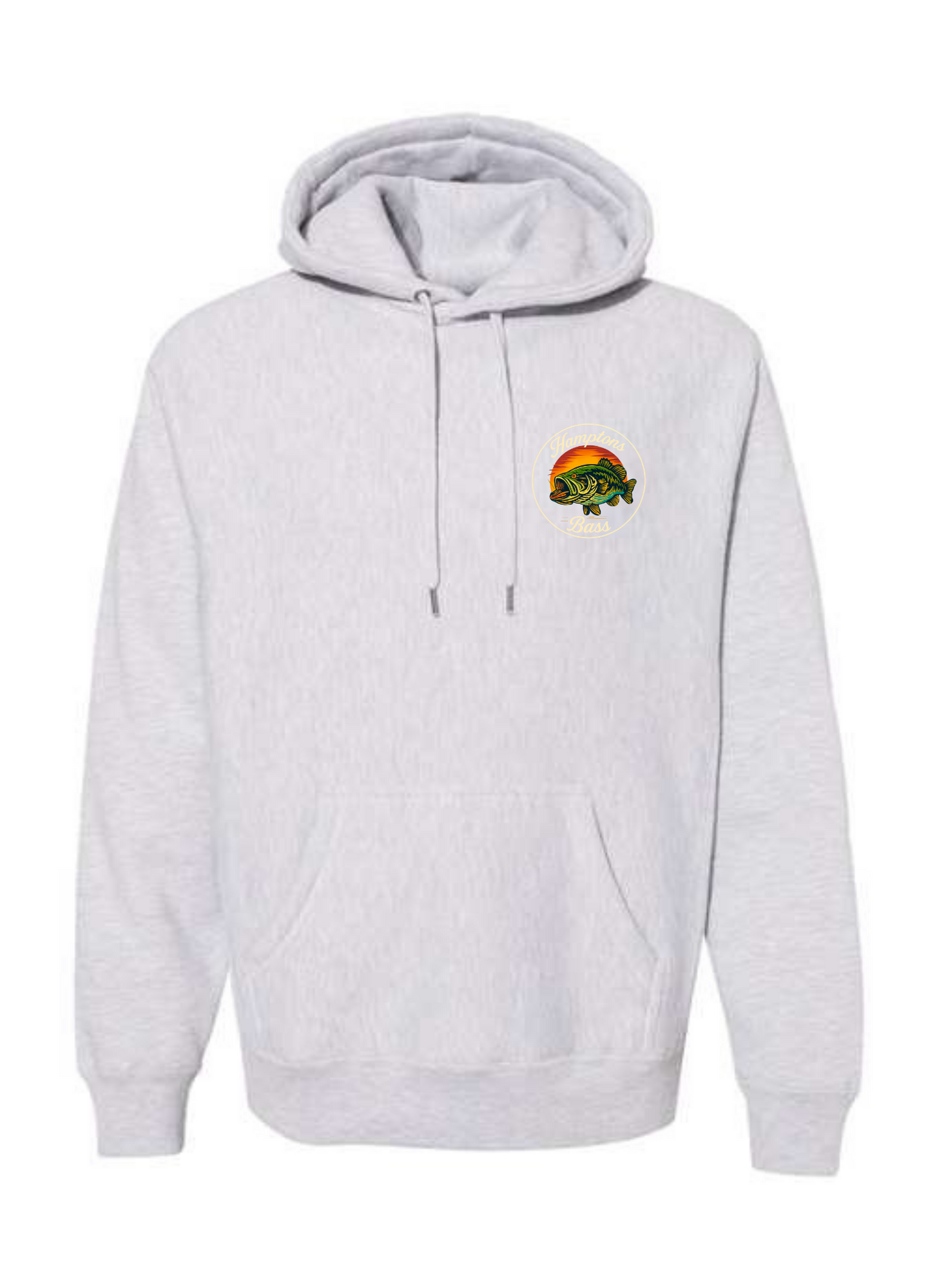 Hamptons Bass Hoodie Mandel Back