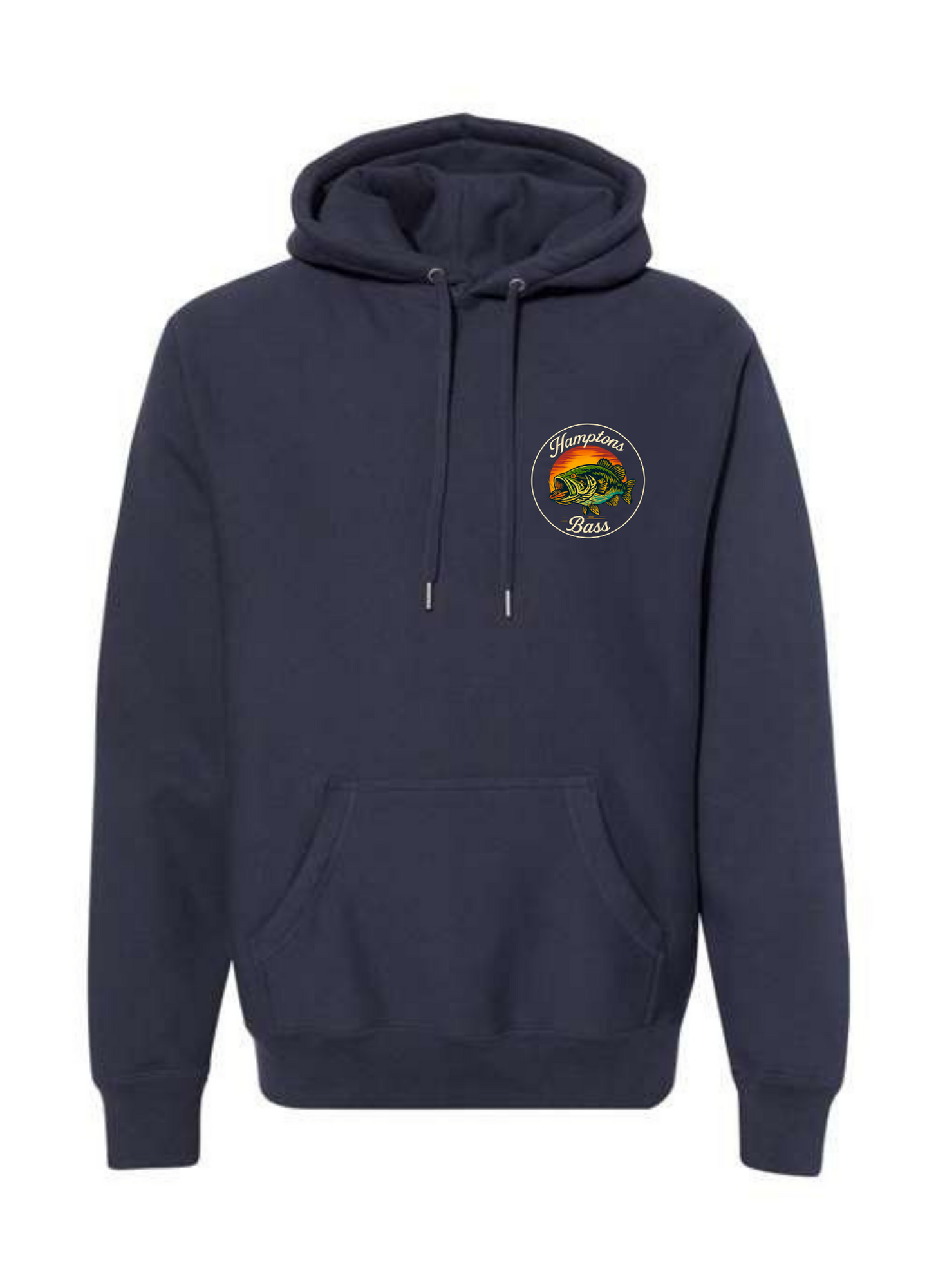 Hamptons Bass Hoodie Mandel Back