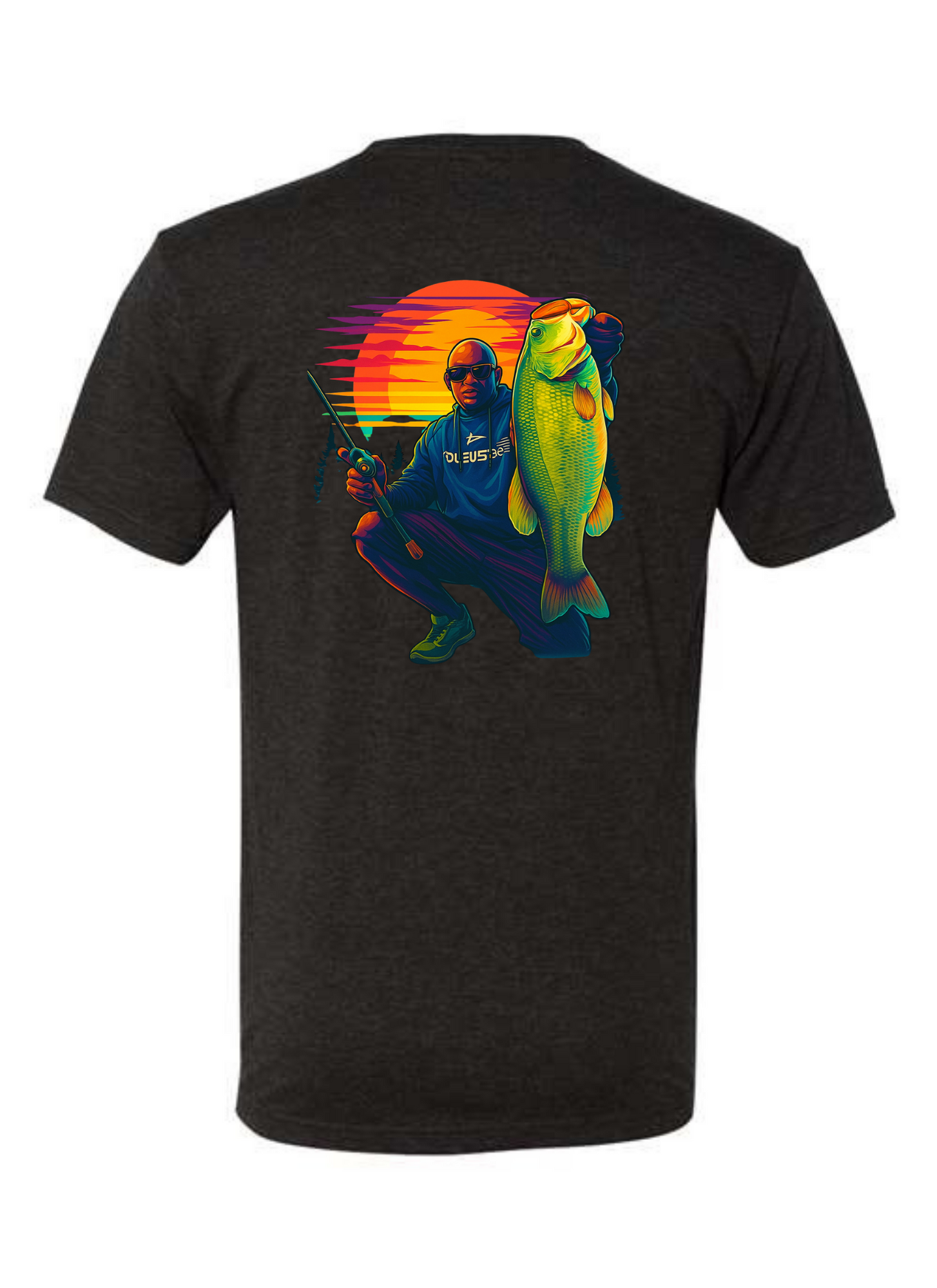 Hamptons Bass Tee Mandel Back